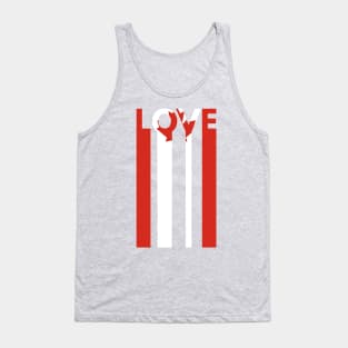 Love is Love Long Minimalist Tank Top